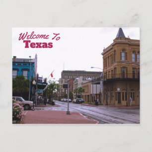 Texas Staat Postkarte