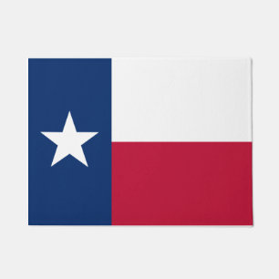 Texas Staat & Texas Flag /USA Fußmatte