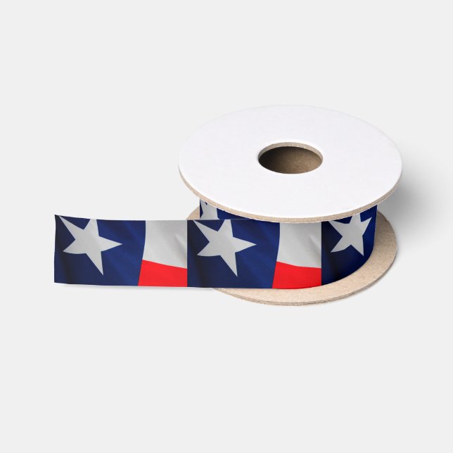 Texas-Staats-Flaggen-Band Satinband (Spule)