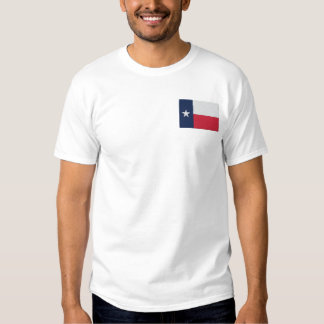 Texas-Staats-Flaggen-Shirt Besticktes T-Shirt