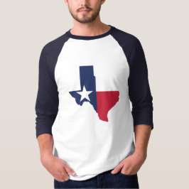 Texas-Staats-Flaggen-Shirt T-Shirt