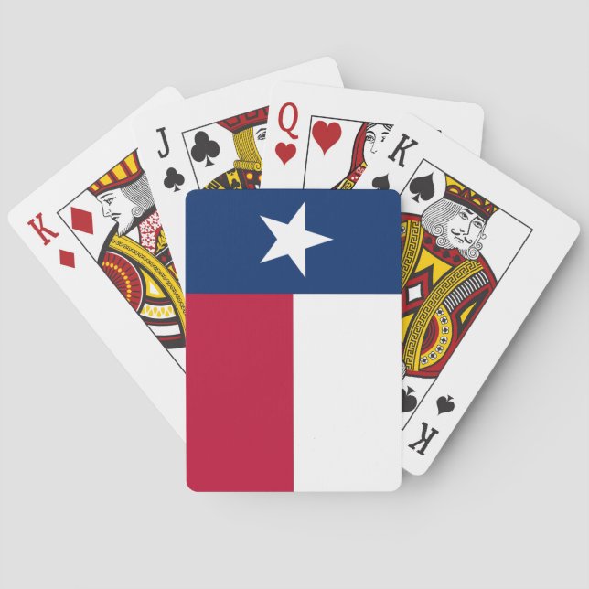 Texas-Staats-Flaggen-Spielkarten Spielkarten (Rückseite)