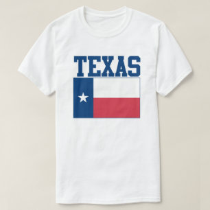 Texas-Staats-Flaggen-T - Shirt