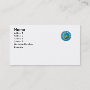 Texas-Staats-Siegel Visitenkarte