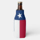 Texas-Staatsflagge - Authentische Farbe von hoher  Flaschenkühler (Flaschenvorderseite)