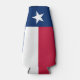 Texas-Staatsflagge - Authentische Farbe von hoher  Flaschenkühler (Vorderseite)