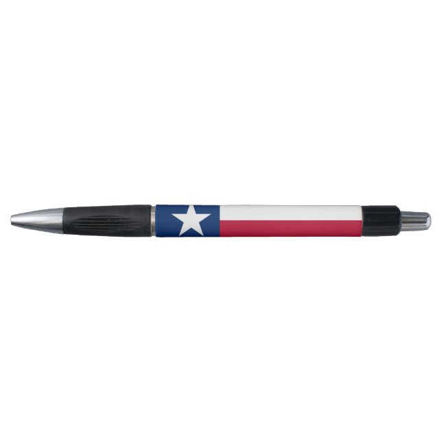 Texas-Staatsflagge - hochwertige authentische Kugelschreiber (Vorderseite)
