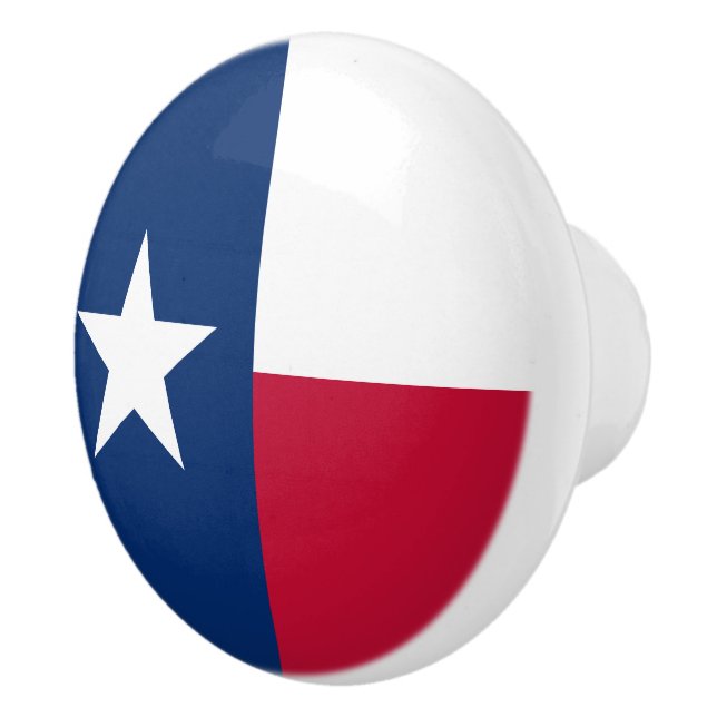 Texas Staatsflagge Tür und Schublade ziehen Knöpfe Keramikknauf (Rechts)