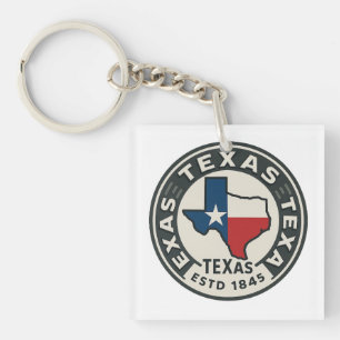 Texas Staatsstolz Schlüsselanhänger