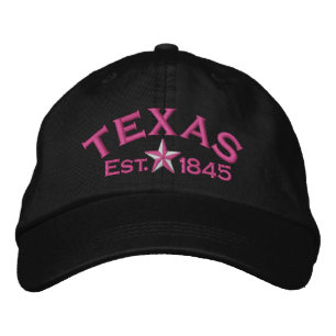 Texas Star Bestickte Kappe