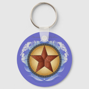 Texas Star Keychain Schlüsselanhänger