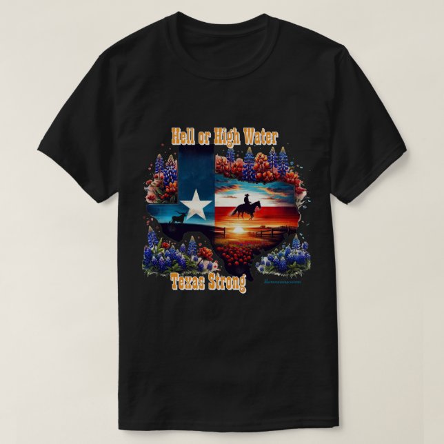 Texas Stark  T-Shirt (Design vorne)
