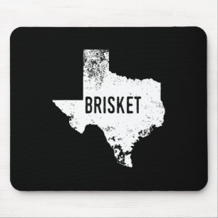 Texas State Brisket-Shirt Tx Liebe Heimat Bbq Dist Mousepad