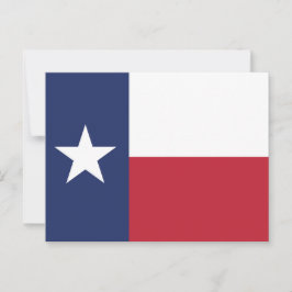 Texas State Flag Iconic Lone Star Patriot Postkarte