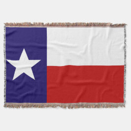 Texas State Flag Print Patriotic Decke