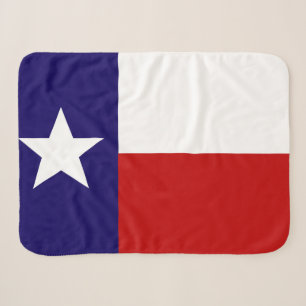 Texas State Flag Print Patriotic Sherpadecke