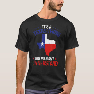 Texas Stolz ist ein Texas-Ding, das man nicht unte T-Shirt