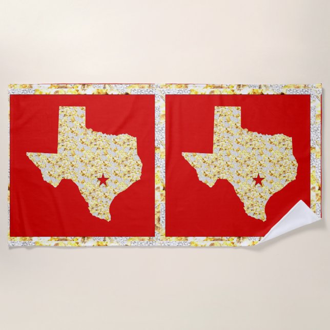 TEXAS STRANDTUCH (Vorderseite)