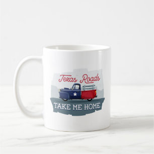 Texas Straßen, nimm mich Zuhause Kaffeetasse