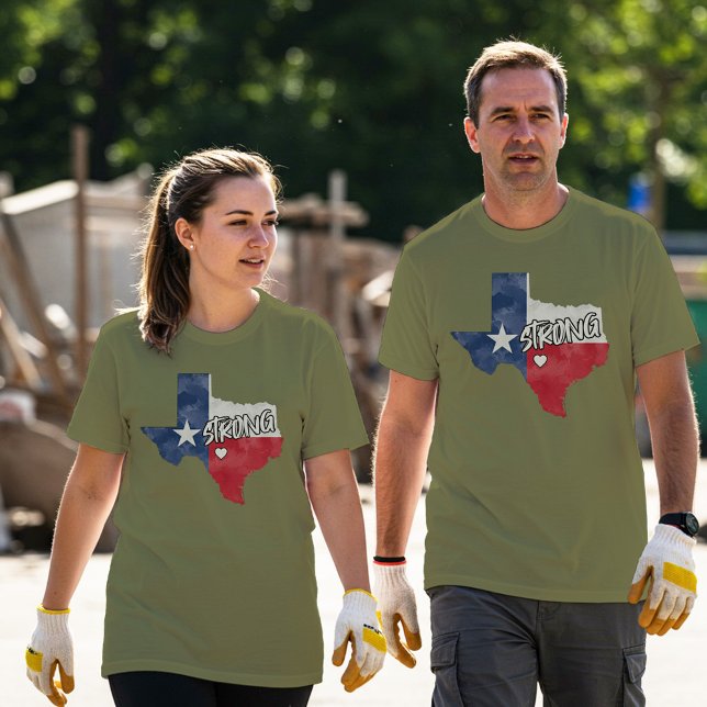 Texas Strong Fundraiser T-Shirt (Dunkel) (Von Creator hochgeladen)