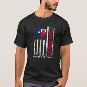 Texas Strong Pay for Texas Flag Map T-Shirt