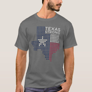 Texas Strong USA-Flagge Bete für Texas T-Shirt