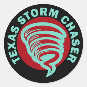 Texas-Sturm-Geleitboot Runder Aufkleber
