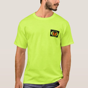 Texas-Sturm-Geleitboot-T-Shirt im Sicherheits-Grü T-Shirt