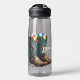Texas/südwestliche Ostereierstiefel Trinkflasche
