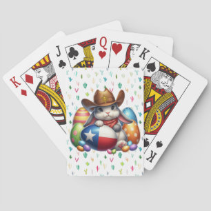 Texas/südwestlicher Osterhasen Spielkarten