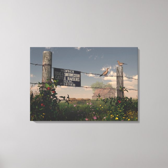Texas Summer 2 Leinwanddruck (Vorderseite)