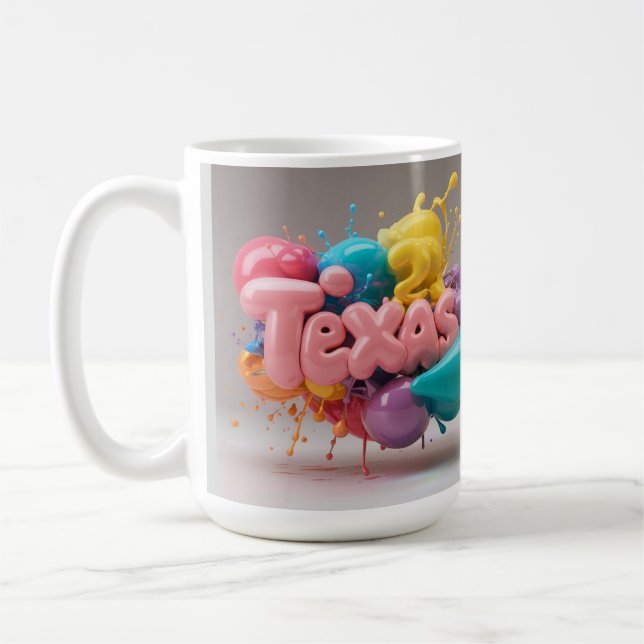 Texas-Tasse | Geschenk Kaffeetasse (Links)