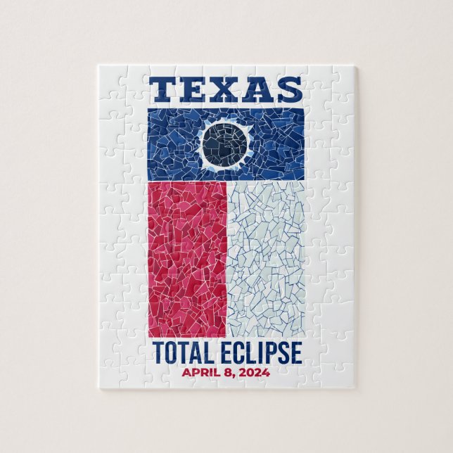 Texas Total Eclipse Puzzle (Vertikal)