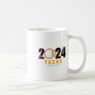 Texas Total Solar Eclipse 2024 Kaffeetasse