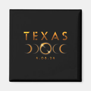 Texas Total Solar Eclipse April 8 2024 Texas Solar Magnet