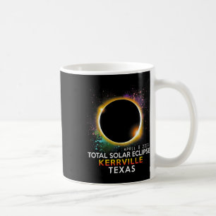 Texas Totality Total Solar Eclipse 8. April 2024 Kaffeetasse