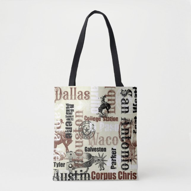 TEXAS TOTE BAG TASCHE (Vorderseite)