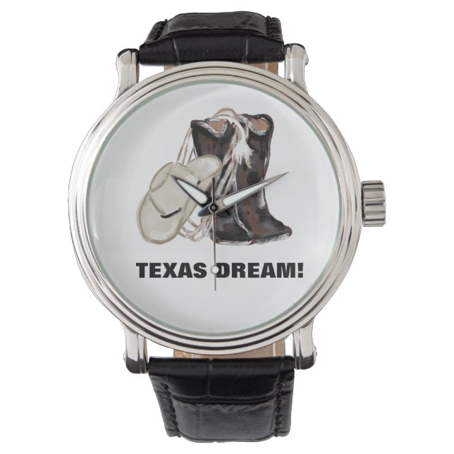 TEXAS TRAAM! ARMBANDUHR (Vorderseite)