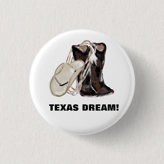 TEXAS TRAAM! BUTTON (Vorderseite)