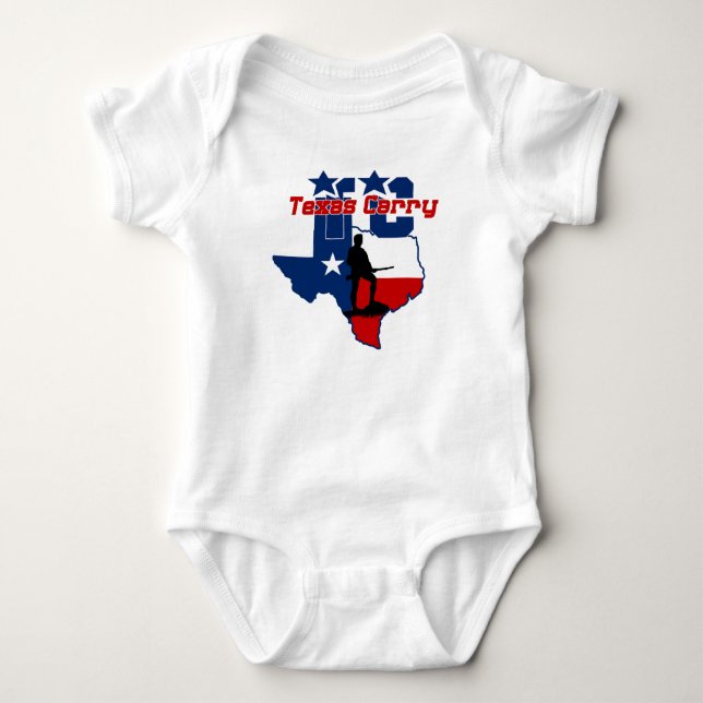 Texas tragen Baby-Bodysuit Baby Strampler (Vorderseite)