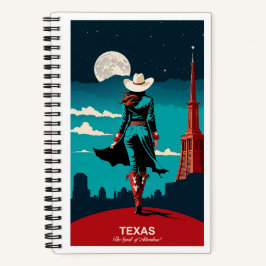 Texas Travel: Der Geist des Abenteuers Notizbuch