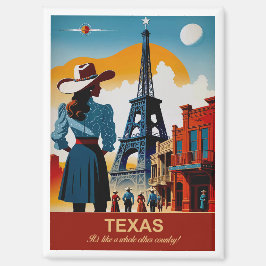 Texas Travel: Es ist wie ein ganzes anderes Land Magnet