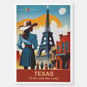 Texas Travel: Es ist wie ein ganzes anderes Land Magnet