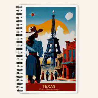 Texas Travel: Es ist wie ein ganzes anderes Land Notizbuch