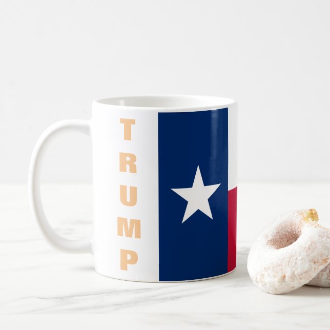 TEXAS TRUMP KAFFEETASSE (Mit Donut)