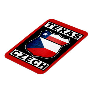 Texas Tschechische Amerikanerin Magnet