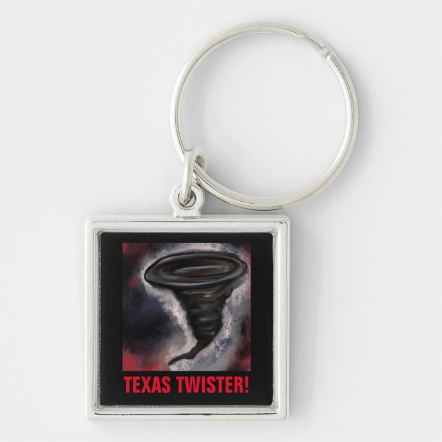 TEXAS TWISTER SCHLÜSSELANHÄNGER (Vorne)