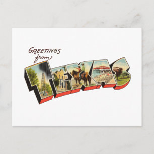 Texas TX Postkarte