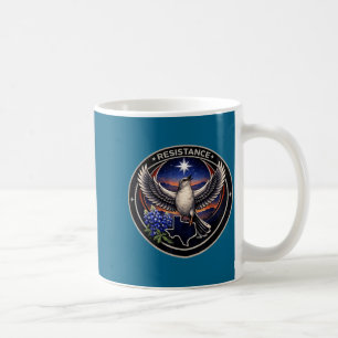 Texas Tx Rebel Bird Alliance Kunstwerk Kaffeetasse