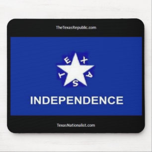 Texas-Unabhängigkeits-Mausunterlage Mousepad
